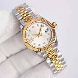 Luxury Gold women watch 28mm Datejust Designer Wristwatches Lady automatic watches For Womens Valentine's Christmas Gift for wife Stainless Steel