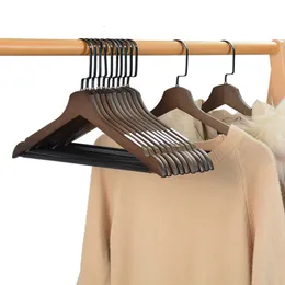 Hangers Racks Anti-Rutsch-Kleiderständer Massivholz Luxus B 10 230408