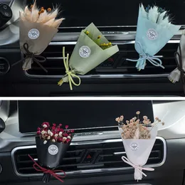 Creative Dried Flowers Perfume Air Vent Clip Mini Bouquet Eternal Flowers  Car Accessory For Women Beauty Parlour Decoration Ornament AA230407 From  Fadacai09, $13.4