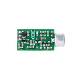 FreeShipping FM-sändarmodul 88MHz-108MHz 07-9V Mikrofonupptagningar Mikrofonmodul GAIN Justerbar MIC Circuit Ljudförstärkare LPNO