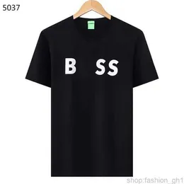 Boss Mens T Shirt عالي الجودة أزياء الرجال T-Shirt الفاخرة بولو جولة الرقبة التنفس العلوي الأعمال عارضة 15 UPLN