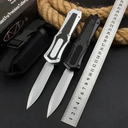 UT-Combat Ghost Head Auto Auto Knives 440C Blade Zinc Aluminy Aluminy Camp