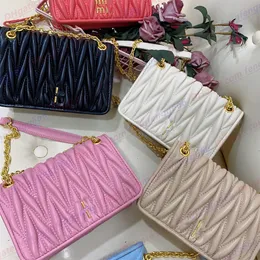 Fashion High quality chain Shoulder Bags soft sheep leather handbags Luxury designewallet womens Cross body bag Hobo Totes Cosmetic Bag purses