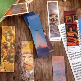 Bookmark 30 Pcs/1 Lot Warm Series Paper Bookmarks For Share/book Markers/stationery DIY Book Marker Label