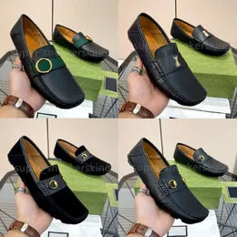 럭셔리 남성 신발 브랜드 남성 로퍼 디자이너 진짜 가죽 드레스 신발 모카신 가벼운 통기성 슬립 운전 신발 38-46