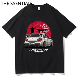 Mens Camisetas Classic Initial D T Shish Men Harajuku Excrezon Colaboración Unisex Hip Hop Funny GTR Vaporwave JDM COM Tshirt Casual Daily Tee 230407