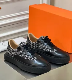 أزياء شهيرة Haru Derby Men's Sneakers Shoes Beather Leather Trainers Fabric Rubber Sole Wholesale Discount Platfor