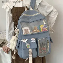 Рюкзаки JOYPESSIE Kawaii, нейлоновый женский рюкзак, модный водонепроницаемый рюкзак для девочек-подростков, школьная сумка, милый студенческий рюкзак для путешествий, MochilaL231108