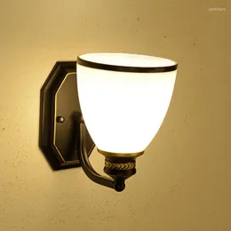 Lâmpadas de parede lanterna aranha de lanterna nórdica montagem clara de banheiro preto utensílios de ganso da leitura de ganso montada