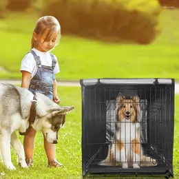 Dog Carrier Portable Waterproof Pet Cage Cover Shrouded Protective Warm And Ventilation