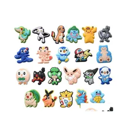 Schuhteile Zubehör Custom Soft Rubber Cute Croc Charms Cartoon Pvc Childrens Supplies Baby Gibz Für Schuhe Drop Delivery Dhxd8