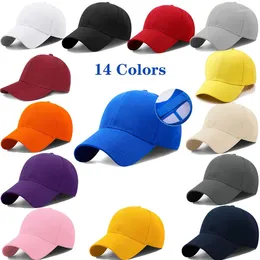 Bola bonés 2023 de alta qualidade atacado unisex ajustável pai chapéu homens mulheres 14 cor sólida boné de beisebol com impressão personalizada gorras logotipo