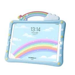 ipad10 silicone case 10.9 inch mini123/air4/5/9.7 Rainbow Bridge children silicone