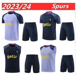 23/24 Hot Spurs Kurzarm Sportswear Football Set Trainingsshirt Tottenham Shirts KANE Sportswear Football Chandal Futbol Adult Survival S/2XL