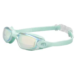 Occhialini Nuovi occhiali da nuoto da corsa galvanizzati antiappannamento per adulti bordo di alta qualità per uomo e donna all'ingrosso P230601 buono