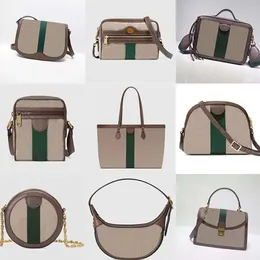 Designer-Ophidia-Handtaschen im beliebten Stil, Damen-Schulter-Crossbody-Taschen, Einkaufstasche, Messenger-Umhängetasche, Vintage-Handtasche, modische Muschel-Geldbörsen, Luxus