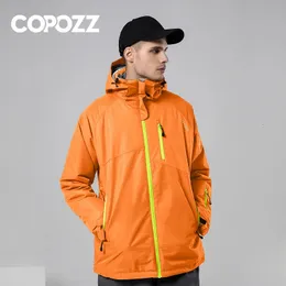 Skiing Suits COPOZZ Ski Suit Mountain Waterproof Snowboard Warm Ski Jacket and Pants Ski Set Men Women Winter Outdoor Female Male Snow Suits 231107