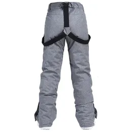 Skidåkning Bib Pants Waterproof Snow Pants For Men and Women Snowboard Strap Trousers Windproect Ski Suit Outdoor Sports Belt Bibbs Unsex Winter 231107