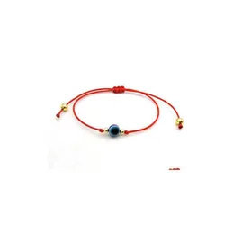 Braccialetti con ciondoli 20 Pz / lotto Lucky Hamsa String Evil Eye Cavo rosso Bracciale regolabile Gioielli fai da te Drop Delivery Bracciale gioielli Dhgarden Dhkhi