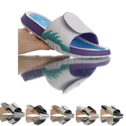 2020 Womens Mens new style Hydro 5 V Slide Fire Red Slipper Grape sandals US5.5-11 Basketball Slippers Shoes Sneakers