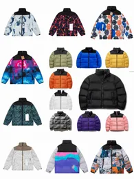 Homens para baixo inverno mulheres para baixo hoodie bordado para baixo norte quente parka casaco rosto puffer jaquetas carta impressão outwear jaquetas de impressão de múltiplas cores 8zb4