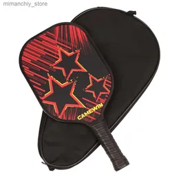 مضارب التنس Camewin Pickball Padd Tennis Gracket Honeycomb Core Racquet مع حقيبة تغطية Q231109