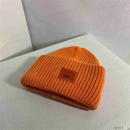 Beanie Classic Tasarımcı Kapağı Sonbahar Kış Kafatası Moda Kamyoncu Şapka Kapakları AC UNISEX WOMENS Yüksek Kaliteli Kare Çift Katmanlı Sıcak Skuliler Yün Knittyrmbj