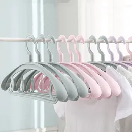 Hangers Racks 10 Adult Clothing Hangers Plastic Display Hangers Wide Shoulder Non slip Clothing Hangers Student Coat Hangers Organizer 230408