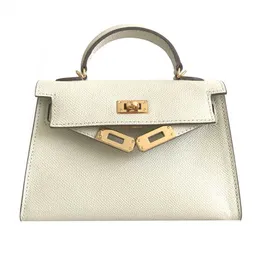 Designer Bolsas de luxo Racechoice Oblíquo Kele Bag Mobile Saco feminino Rede Vermelha Versátil Branco pequeno Mini Bag Mini Bag