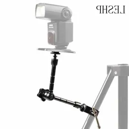 Freeshipping 11 inch Universal Adjustable Fixed Bracket Magic Arm Super clamp For Camcorder Photo Studio LCD Monitor Led Flash Light Aeoaf