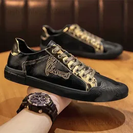 Desginer Luxury Fashion Brand Mens and Women Platform Shoes Lateral Greca Print Lace Up Leather Casual Board Shoes Fashion Outdoor Casual Shoes With Box