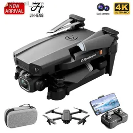 Drony Jinheng XT6 Mini Drone 4K 1080p HD Camera WiFi FPV Wysokość ciśnienia powietrza Wysokość Składana Quadcopter RC Dron Kid Toy Boys Prezenty Q231108