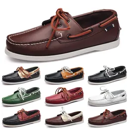 scarpe casual da uomo nere a buon mercato per il tempo libero Silvers taupe dlives marrone grigio rosso verde camminare basse morbide Multi pelle sneaker da uomo outdoor trainer GAI