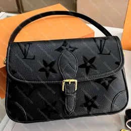 2023 bolsa feminina de couro ombro diane crossbody designer bolsa m45985 m46386 sacos de design clássico