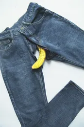 Сексуальный набор открытых половных брюк для мужских джинсов без промежности Скрытая пара молнии, знакомства с эротическим костюмом Смешные джинсовые брюки Открытые промежность 230408