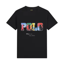 Polo Ralpha Küçük Ayı Tshirts Tasarımcılar Polo Ralp Laurens T Shirt Baskı Grafik T-Shirts Ralp Polo Man Sıradan Tshirt Luxurys Harajuku Sokak Giyim 6735