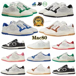 Con Box Mac80 Scarpe casual RETRO ROUND DONNE UOMINI FAI VECCHI VECCHI SCARPETTI BASSO RACCHATO G Sneakers Sneaker di fondo 35-45 E8OV#