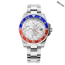 Mens Waterproof Wysokiej jakości automatyczny mechaniczny mechaniczny 8215 SWAWKA SWHOPHIRE SAPHIRE LUMINY Randwatch 904L Pasek ze stali nierdzewnej Montre de Luxe