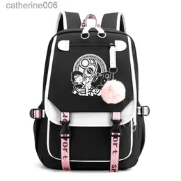 Рюкзаки Bayonetta Cool Girls Backpack Женские мужские повседневные сумки в стиле пэчворк Детские школьные сумки Детские рюкзаки Y2k Сумки для колледжа MochilasL231108