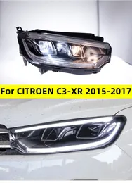 Fari LED per accessori auto per Citroen C3-XR 20 15-20 17 Indicatori di direzione Evidenziazione lampada anteriore a LED Assemblaggio auto