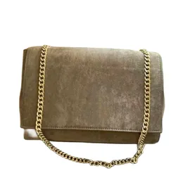 Bolso de diseñador Bolso de lujo Bolso de hombro rectangular de cuero genuino Bolso cruzado cuadrado de calidad brillante Bolso de hombro de moda Bolso de moda vagabundo 28 CM