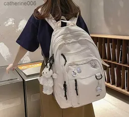 Backpacks Fashion Student College Backpack Large Capacity Cute Student College Backpack School Bag Middle Student Teens Travel BackpackL231108