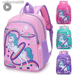 Backpacks Kawaii Backpack Cute School Bag Back Pack For Girl Kid Child Kindergarten Schoolbag Primary Baby Little Bagpack ChildrenL231108