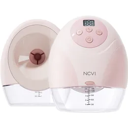 Breastpumps NCVI Wearable Pump Hands Free 3 Modes 9 Levels Painless Ultra Quiet Rechargeable Battery 21 24mm Flange 230407