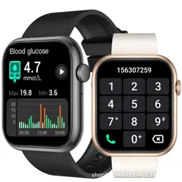 Inteligentny zegarek Qx7pro metal C Square Eloty Blood Blood Wykrywanie Bluetooth Call Game Music Smart Mens Watch For Designer