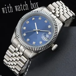 Fasion WristWatch Moissanite zegarki projektant Man Watch Sapphire Mens 36 mm 41 mm Women 28 mm 31 mm Mens Automatyczne mechaniczne zegarek SB007 B23