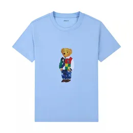 23 New Little Bear Tshirts Designers Fashion T Shirts Ralphs Polos Mens Womens T-shirts Tees Tops Man Casual tShirt Luxurys Clothing Sleeve Laurens Clothes yq