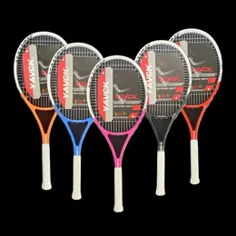 Tenis Raketleri 27 inç Yavck Kompozit Karbon Entegre Tenis Raket Yeni Başlayanlar Uygulama Yarışması Eğitimi Tenis Raket Q231109