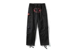 CORTZ мужские брюки-карго модные дизайнерские уличные свободные джоггеры женские прямые брюки y2k брюки 770