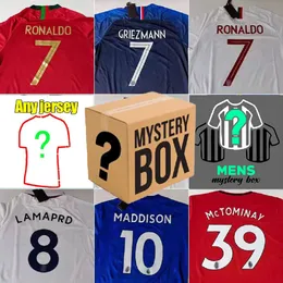 Mystery Box Box Soccer Proccer Proteys Promotion 18/19/20/21/21/22/23/24 Season Thai Quality Tops All New Jerseys Wear Store Hot Rome